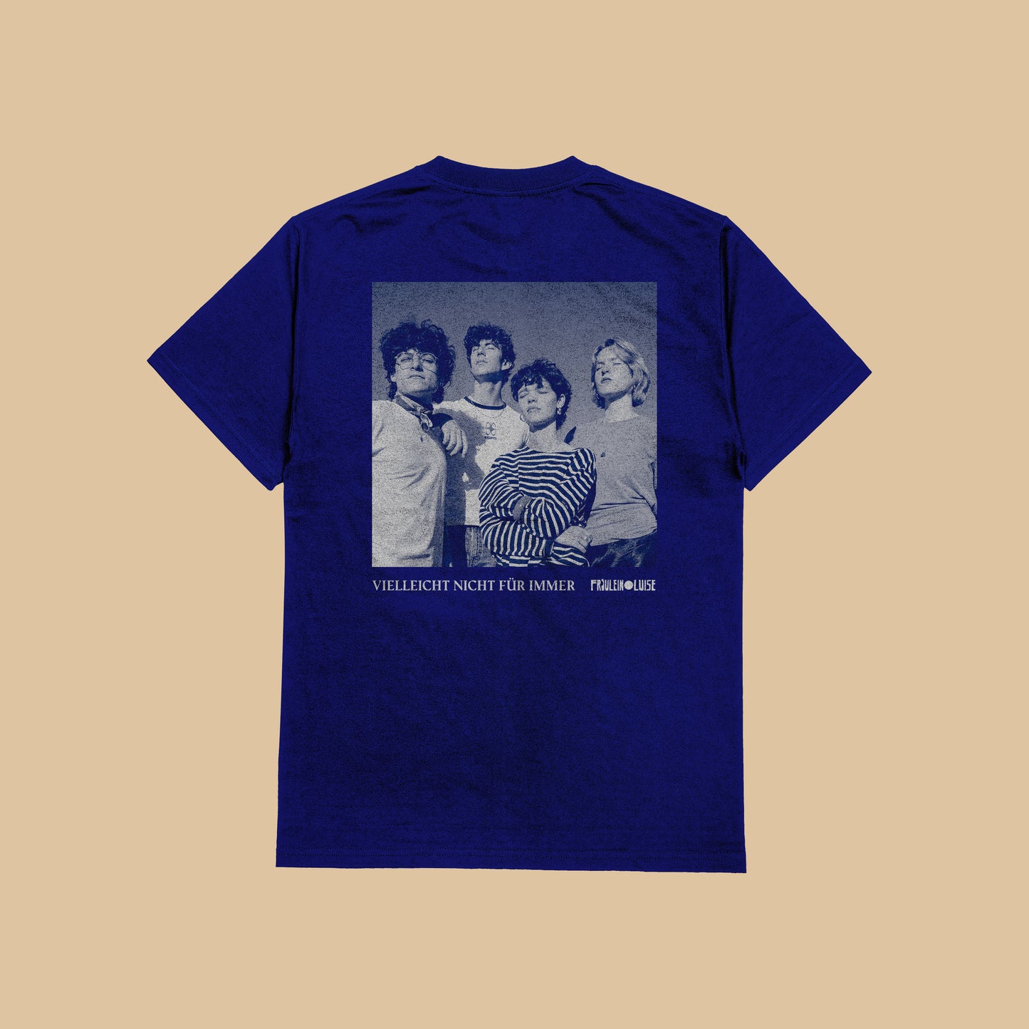 Fräulein Luise - Albumshirt Blau - Vielleicht nicht für immer
