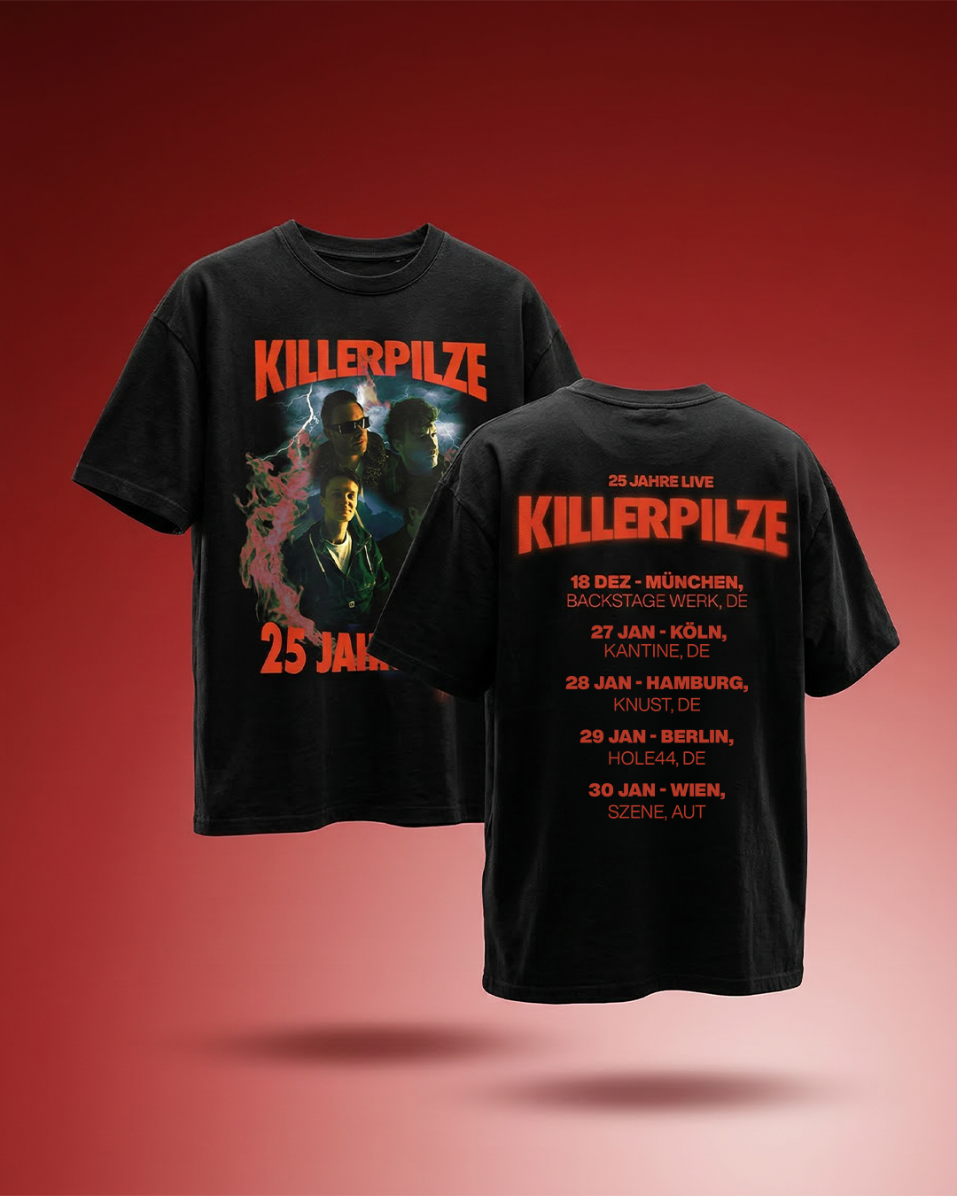 KILLERPILZE 25 JAHRE LIVE - SHIRT